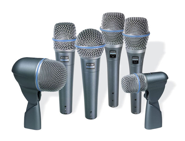 Аренда, прокат - микрофоны, радиомикрофоны, шнуровые микрофоны.
